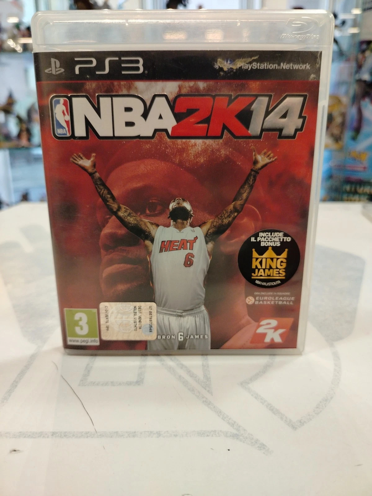 NBA 2K14 2014 PlayStation 3 PS3 Sony PAL Buone Condizioni ITA